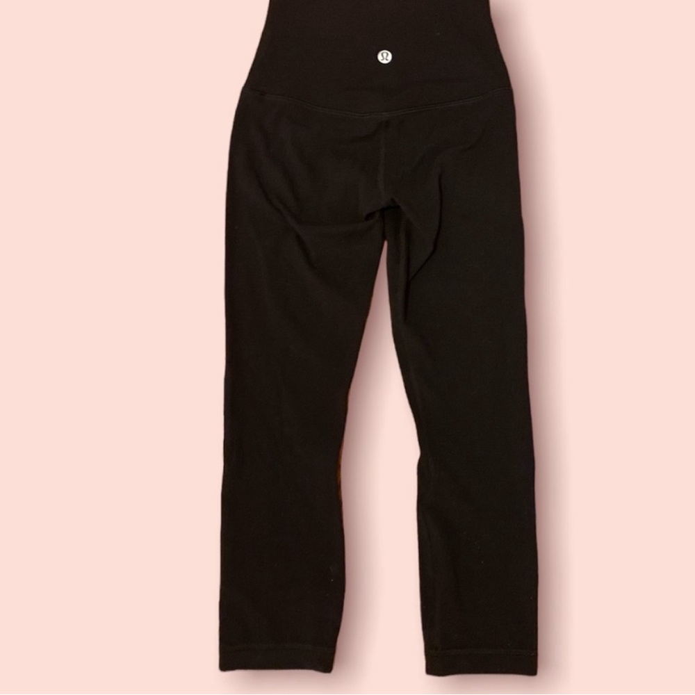 Lululemon Align leggings - black cropped 23 inches